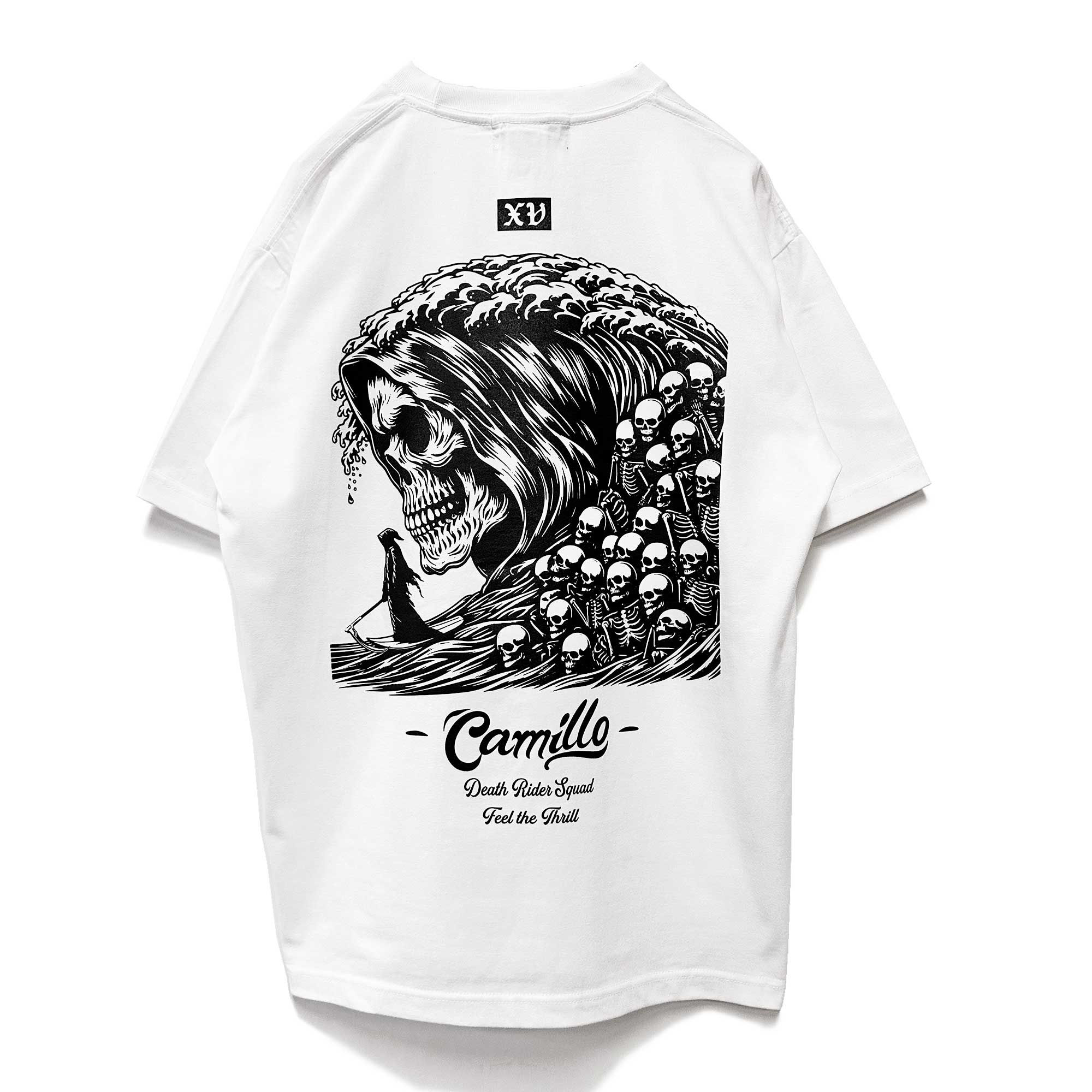 CAMILLO DEATH RIDER SQUAD TEE (WHITE)