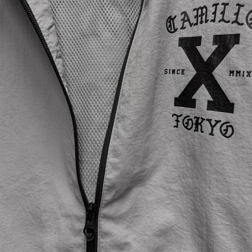 CAMILLO TOKYO FUCKIN CITY ZIP JACKET ( GREY ) | CAMILLO