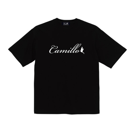 CAMILLO TOKYO FUCKIN CITY BIG SILHOUETTE HEAVY WEIGHT TEE (BLACK
