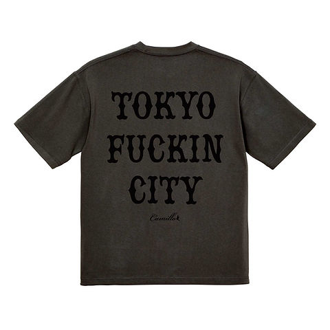 コメディアンTee 志村様 美品L CAMILLO TOKYO FUCKIN CITY BIG SILHOUETTE HEAVY WEIGHT TEE