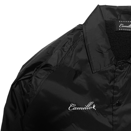 CAMILLO CHANGE TODAY BOA COACH JACKET ( BLACK ) | CAMILLO
