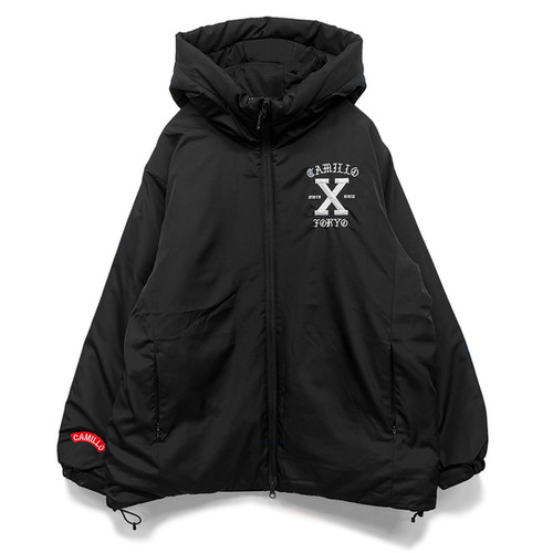 週末値下げ　Camillo リバーシブルジャケット　XL カミーロ CAMILLO TOKYO FUCKIN CITY INSULATED PADDED JACKET (BLACK) | CAMILLO