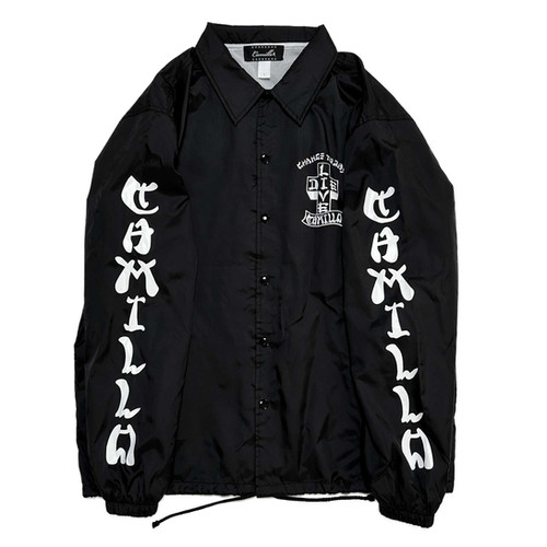 LIVE DIE COACH JACKET ＜BLACK > | CAMILLO