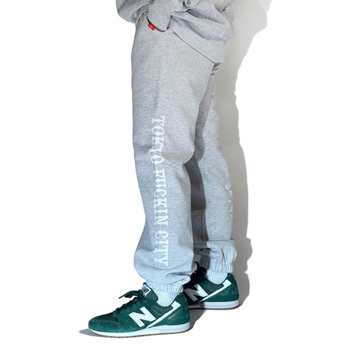 TOKYO FUCKIN CITY SWEAT PANTS (ASH) | CAMILLO