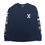 サムネイル： CAMILLO   "X"   POCKET L/S TEE  ( NAVY )
