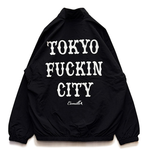 CAMILLO TOKYO FUCKIN CITY ZIP JACKET ( BLACK ) | CAMILLO