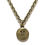 サムネイル： REVERSIBLE SMILE NECKLACE <BRASS>