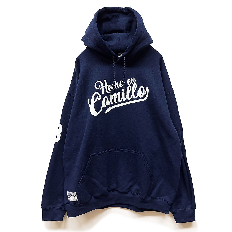 HECHO EN CAMILLO P/O HOODIE ( NAVY / AIKMAN#8)