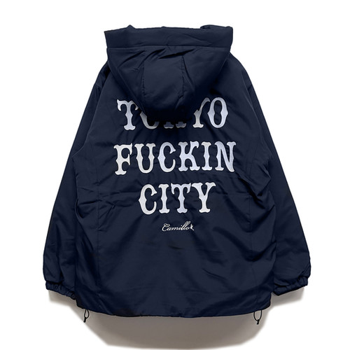 CAMILLO TOKYO FUCKIN CITY INSULATED PADDED JACKET (NAVY)) | CAMILLO