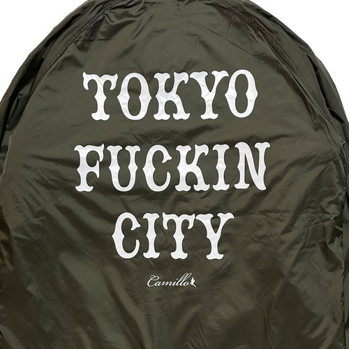 CAMILLO TOKYO FUCKIN CITY BOA COACH JACKET ( OLIVE ) | CAMILLO