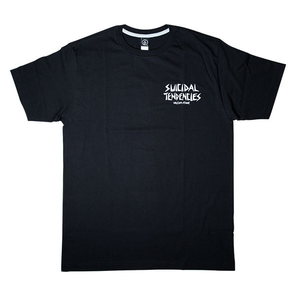 SUICIDAL TENDENCIES x VOLCOM  Tee <BLK>