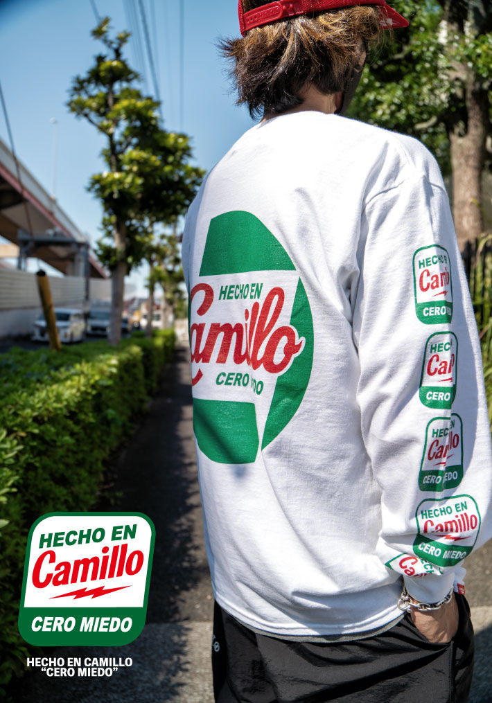 サムネイル： HECHO EN CAMILLO CM POCKET L/S TEE (WHITE)