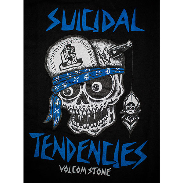 サムネイル： SUICIDAL TENDENCIES x VOLCOM  Hoodie <BLK>