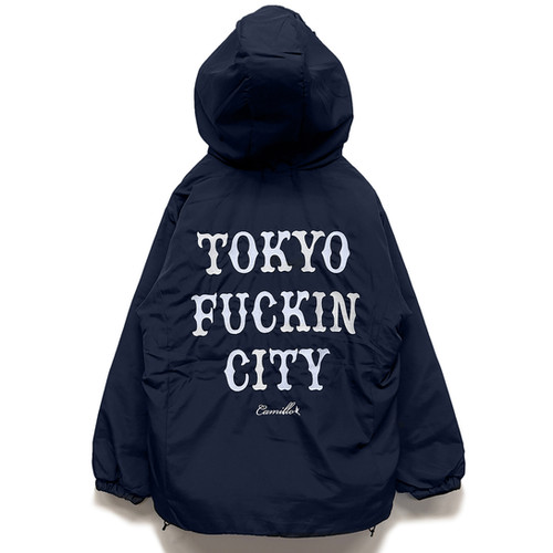 CAMILLO TOKYO FUCKIN CITY INSULATED PADDED JACKET (NAVY)) | CAMILLO