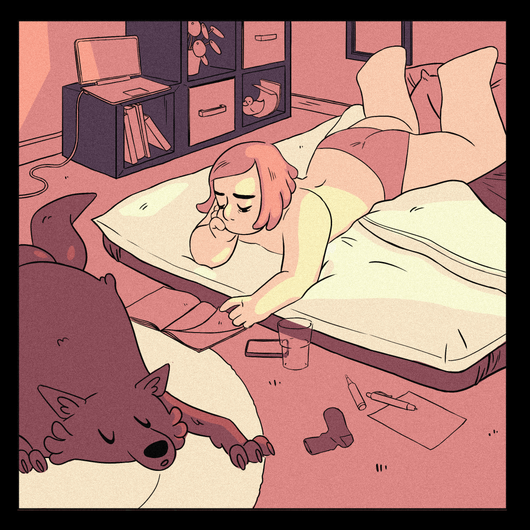 Personal Project Webcomic - StyleFrame