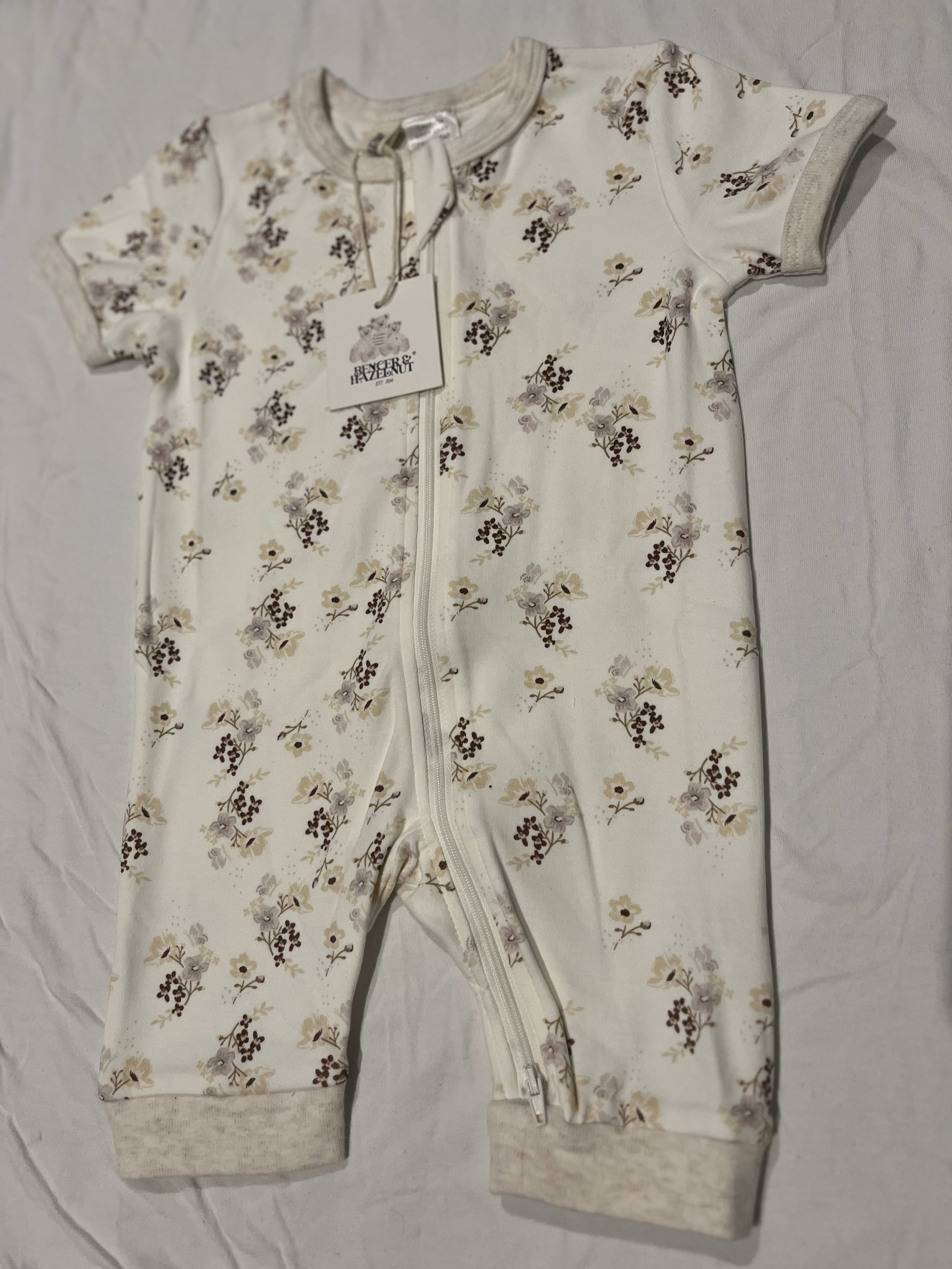 Summer Zipsuit - Posy