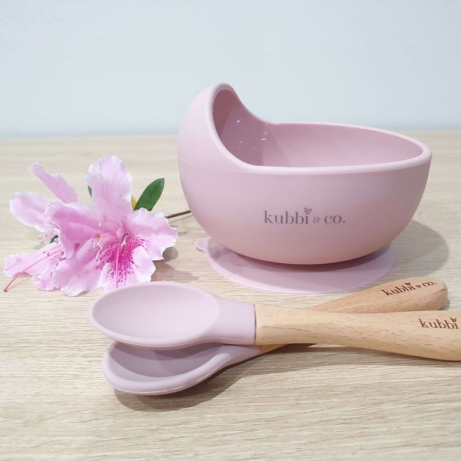 Thumbnail: Silicone Bowl & Spoon set
