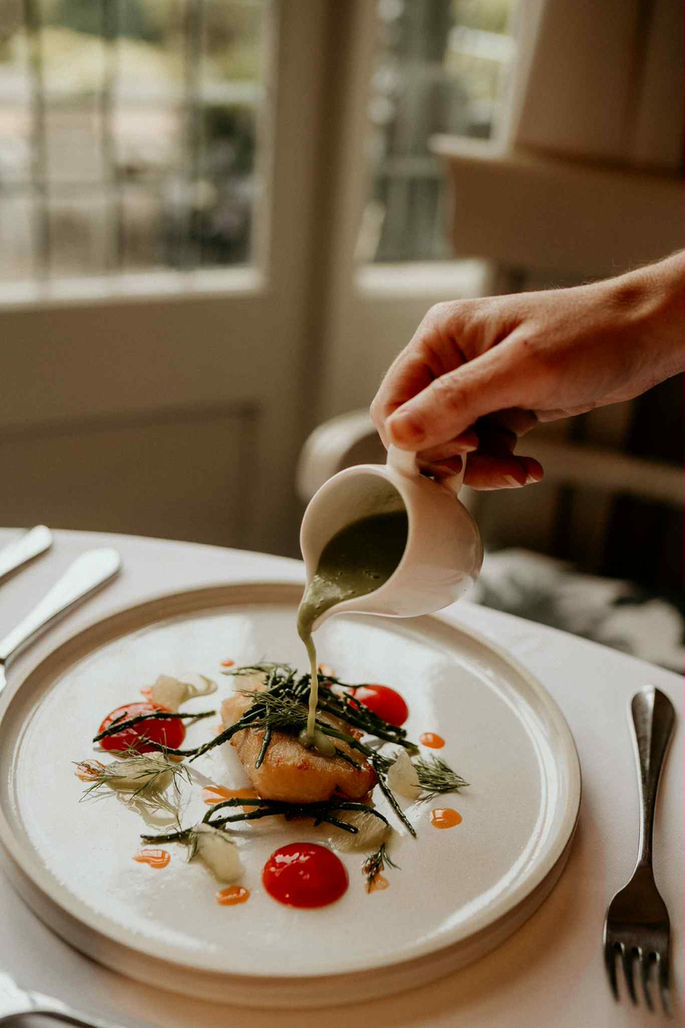 Main course dish