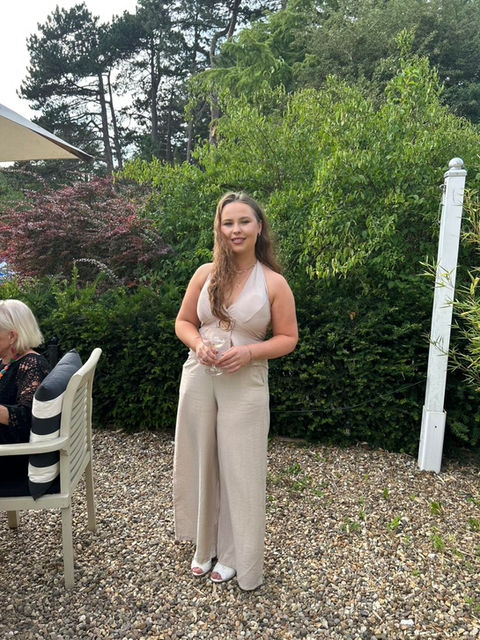 Lauren at our opening party