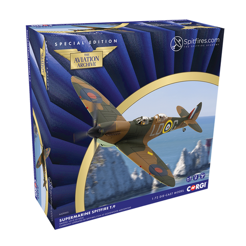 Corgi - 1:72 Die-Cast G-ILDA (SM520) Spitfire Tr9 Model