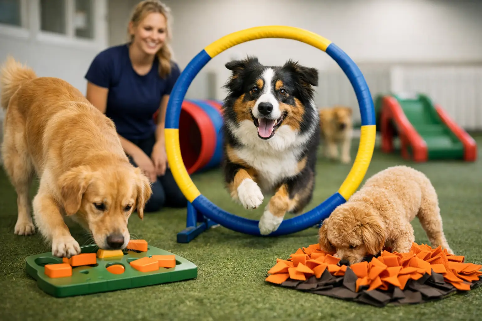 Dog Enrichment During Daycare That Dogs Love