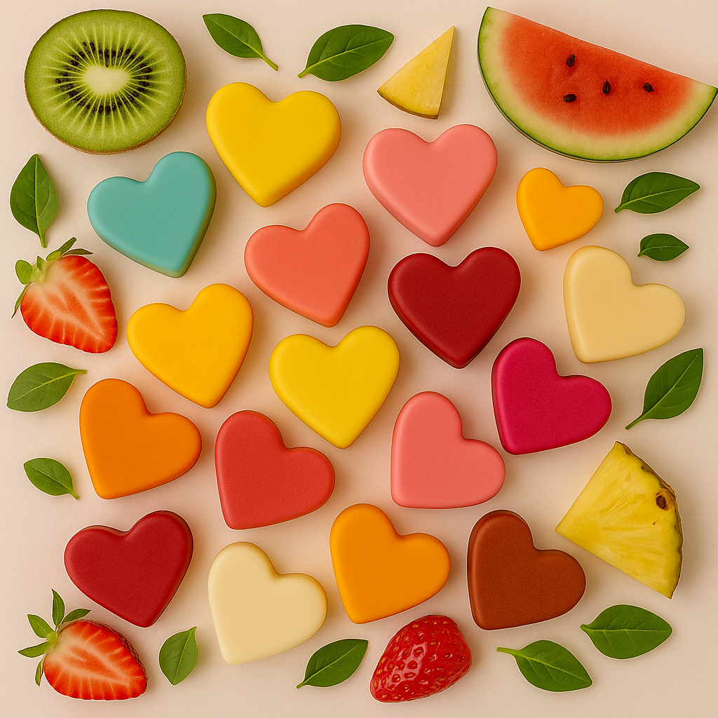 12 Fondants Parfumés Fruités | Mix Tropical