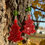 Thumbnail: Festive Earrings - christmas tree