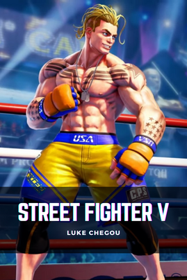 Street Fighter V. Novo personagem Luke 😎