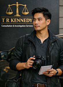T R Kennedy Private Investigator Image young white male