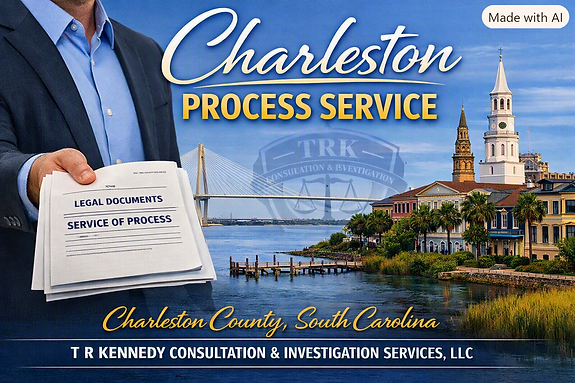T R Kennedy Image for Charleston County Process Services