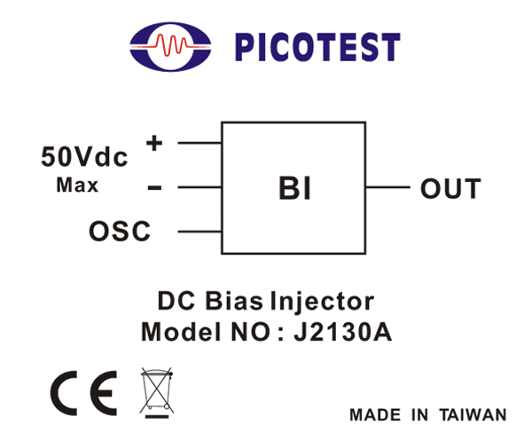 Thumbnail: Picotest J2130A DC Bias Injector