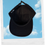 Thumbnail: Soft black corduroy hat by Ever Rae, with a tan leather patch and relaxed sun and waves design