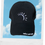 Thumbnail: black relaxed baseball hat with an embroidered white sunshine on the front. classic looking baseball cap. laid-back hat look