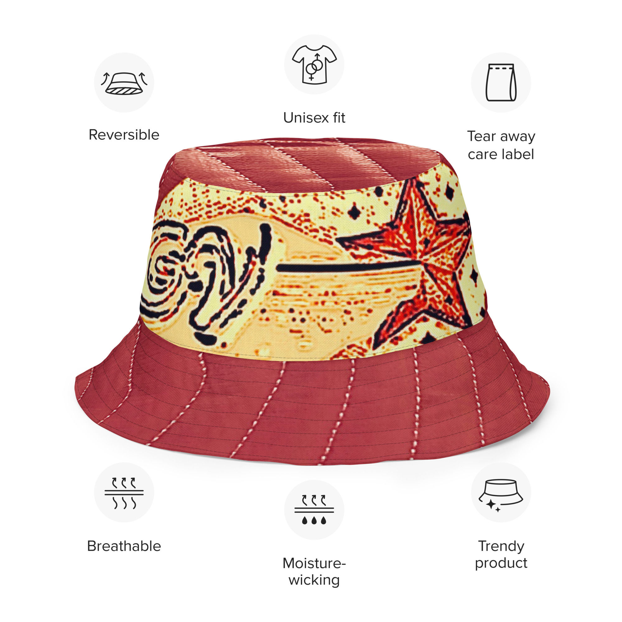 GVNIGHT bucket hat