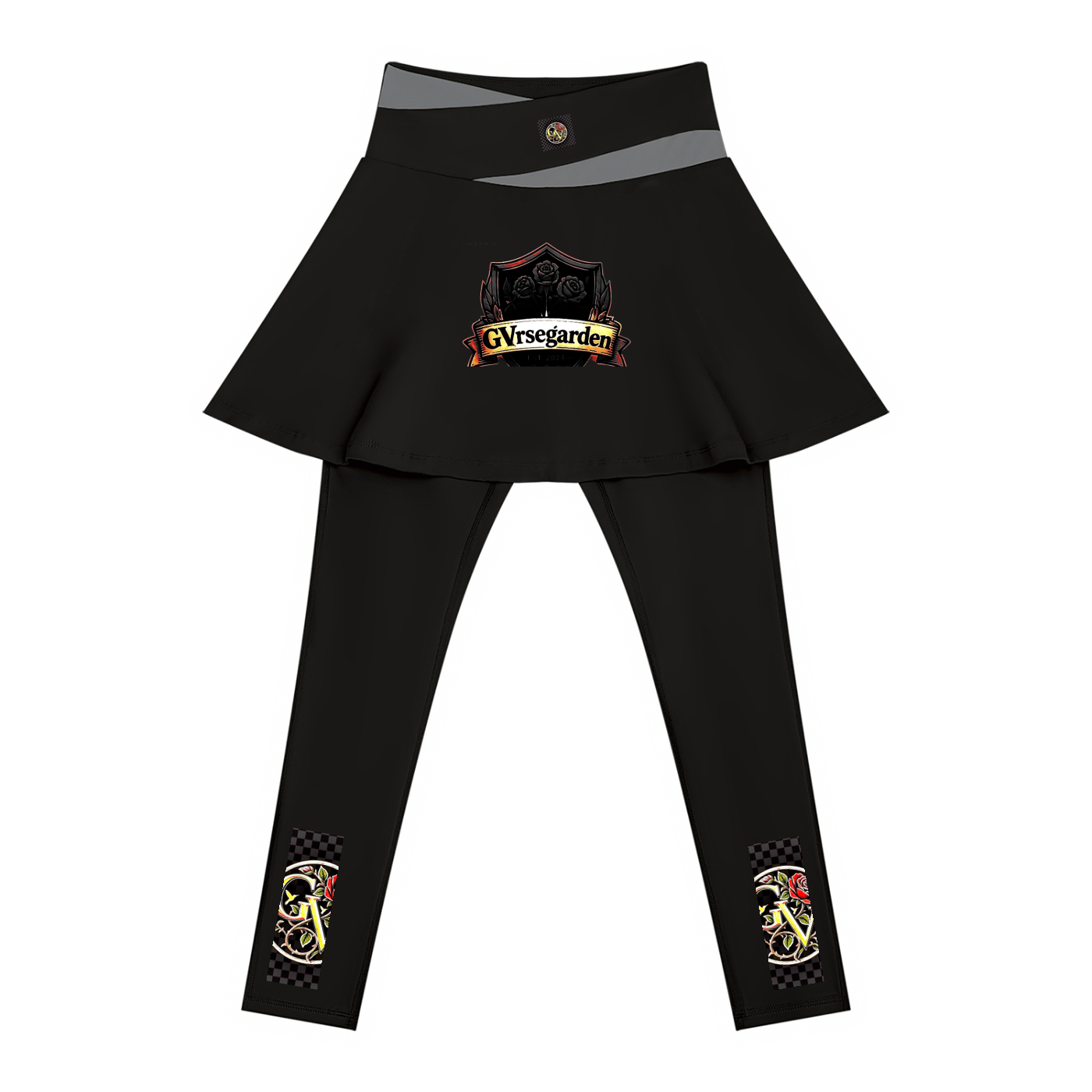 Women's Yoga Panelled Skorts