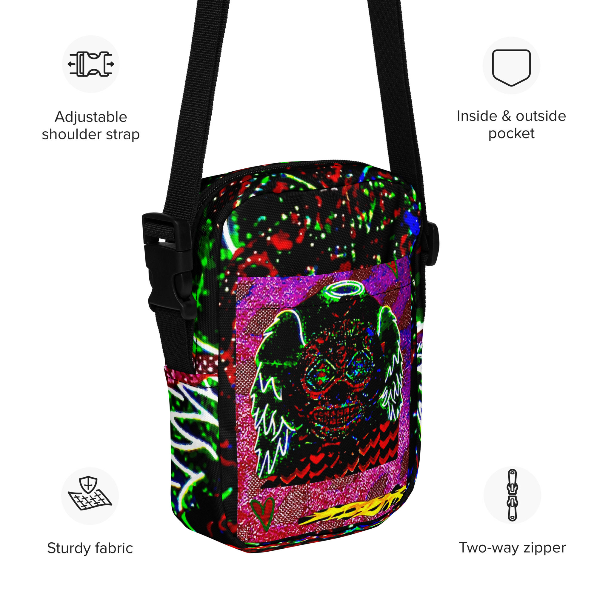 Utility crossbody bag