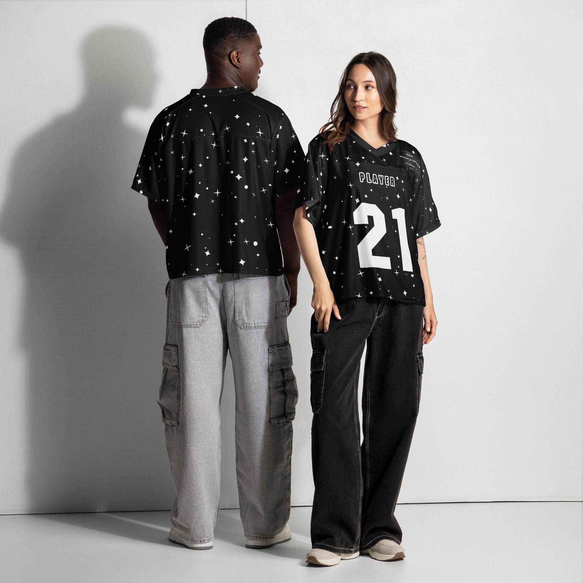Boxy football jersey