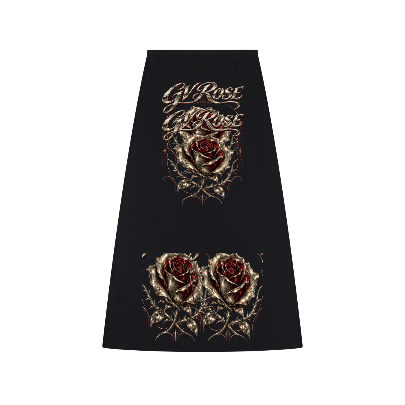 Women's Solid Color Knit Maxi Skirt