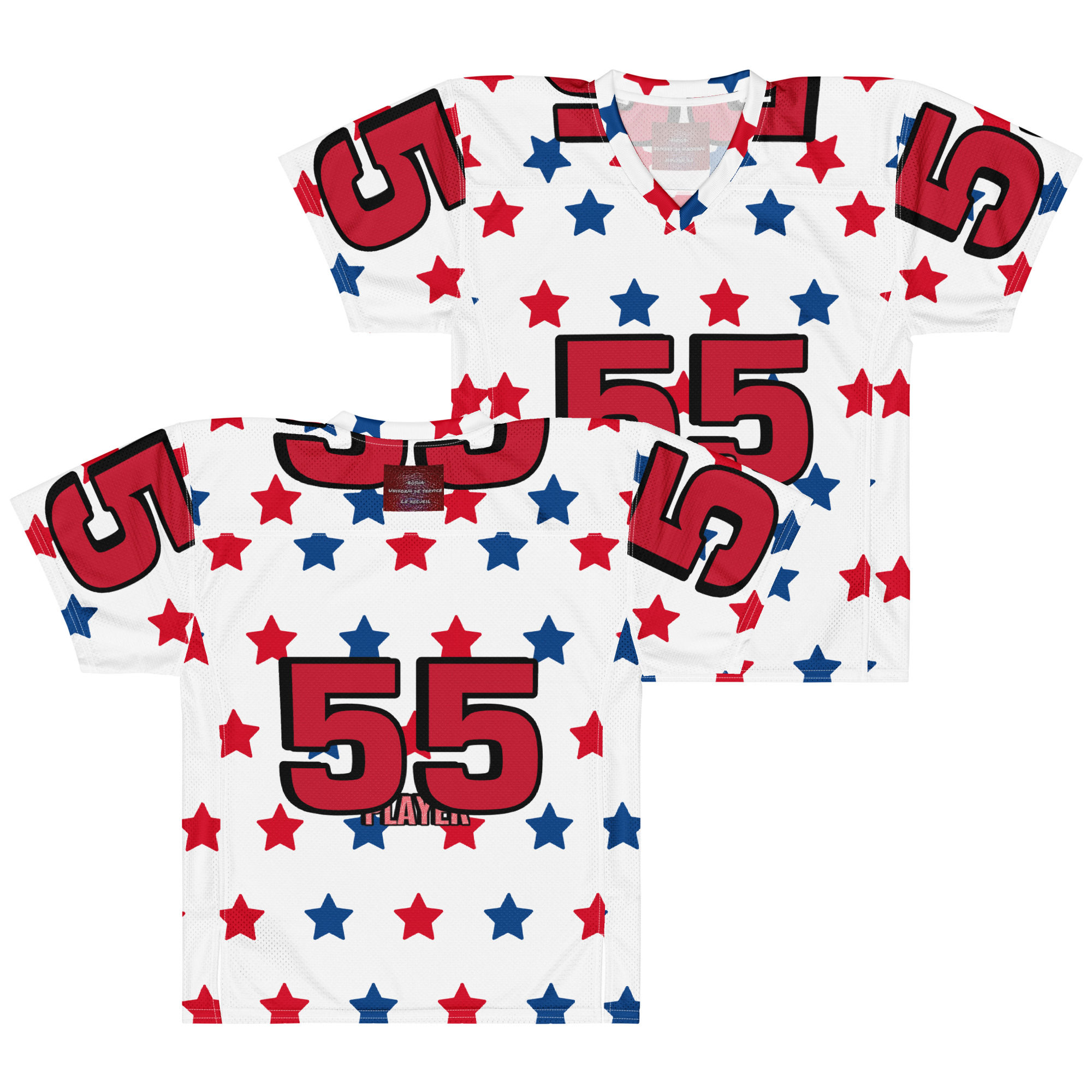 American football jersey