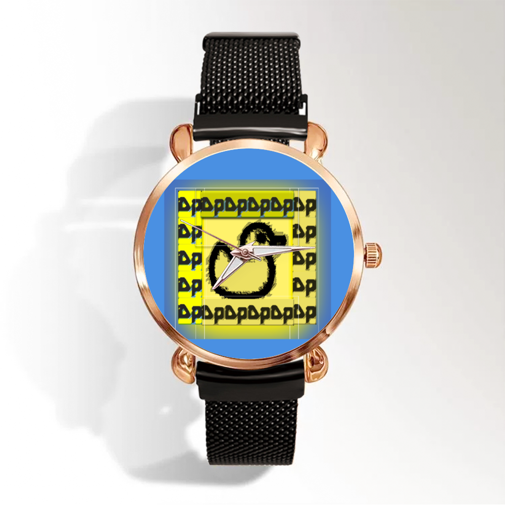Duck Pond Multicolor Women's Magnetic Buckle Quartz Wrist Watches