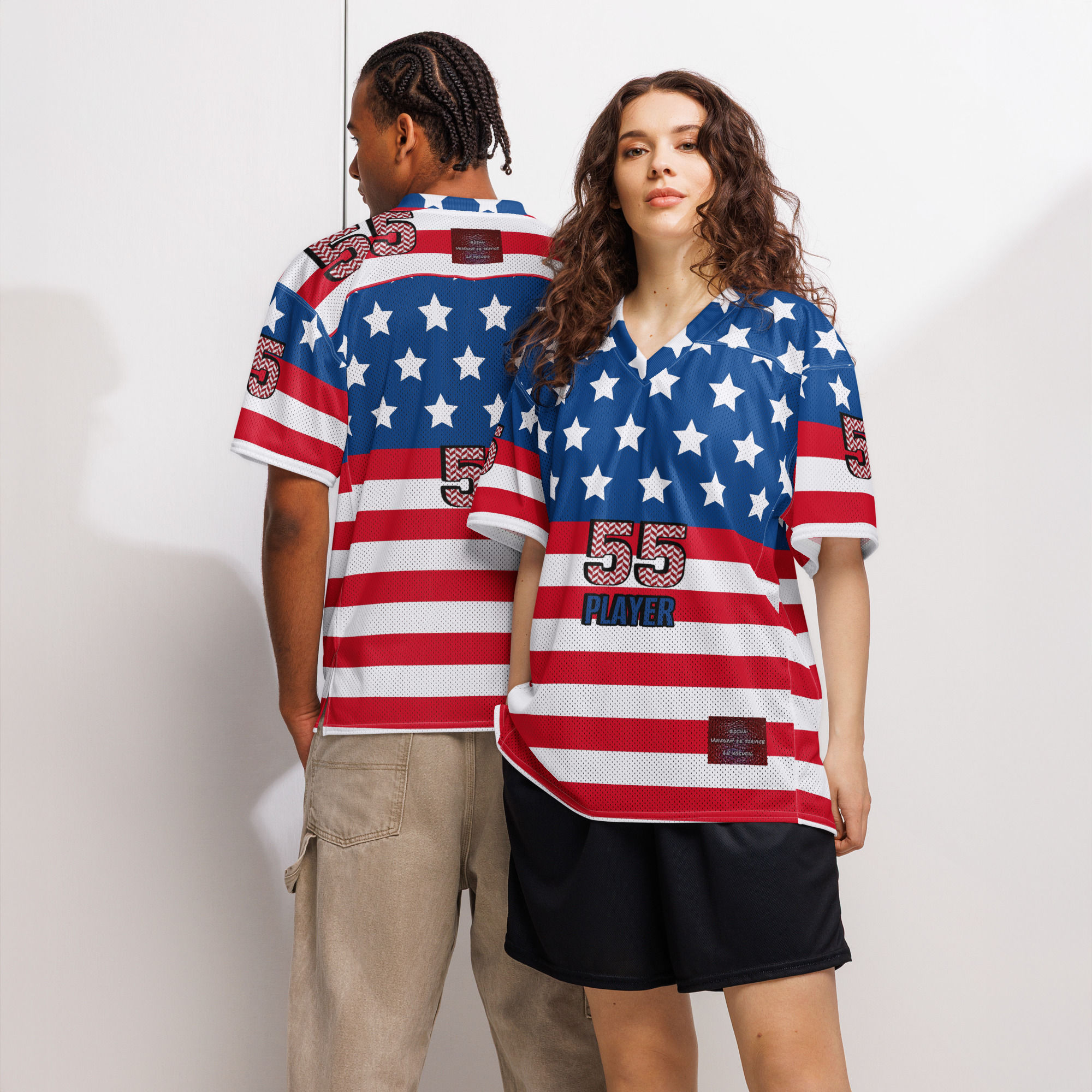 American football jersey