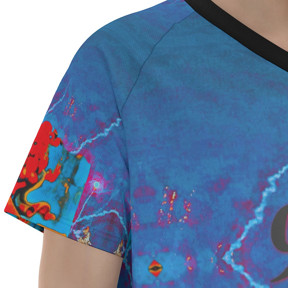 Thumbnail: South Beach Waves 🌊 24’ Unisex Short Sleeve Jerseys