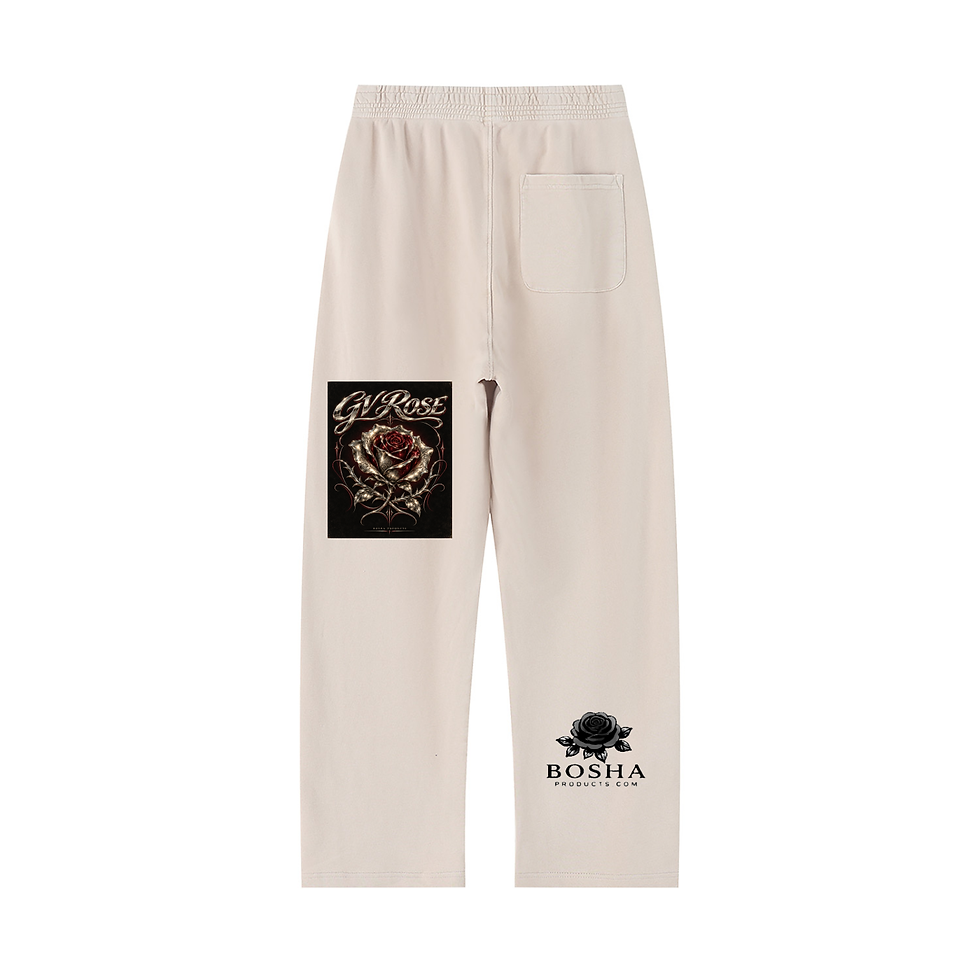 Thumbnail: Unisex Mineral Wash Straight Sweatpants