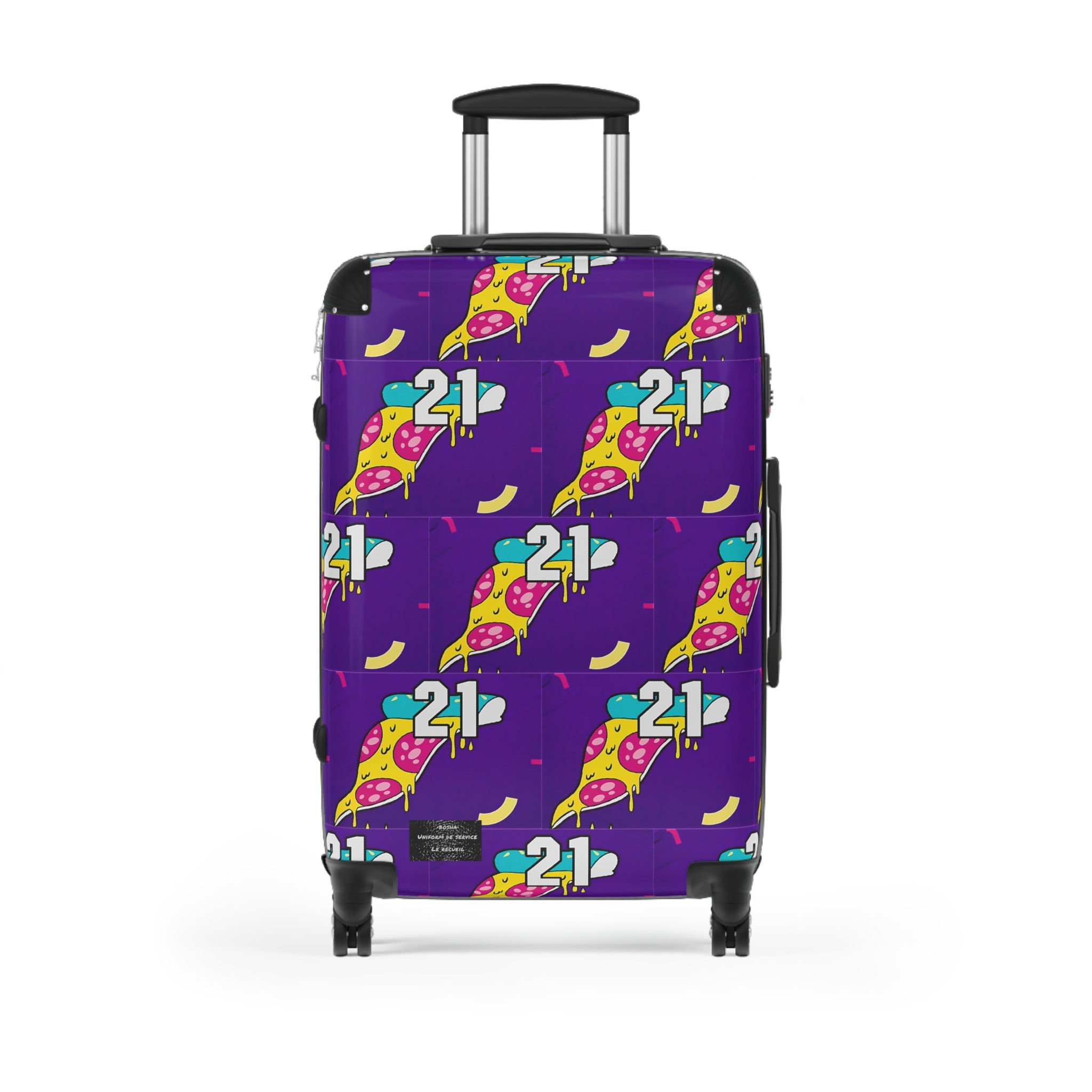 Colorful Patterns Suitcase for Fun Travel Adventures