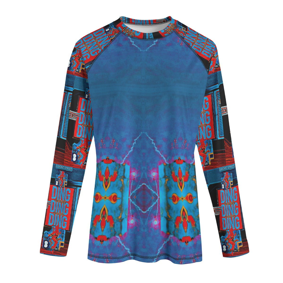BLU Unisex Yoga Sports Long Sleeve T-Shirt