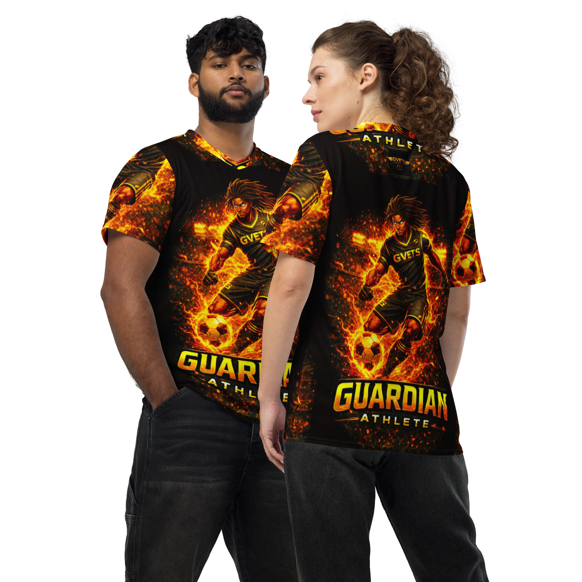 Recycled unisex sports jersey
