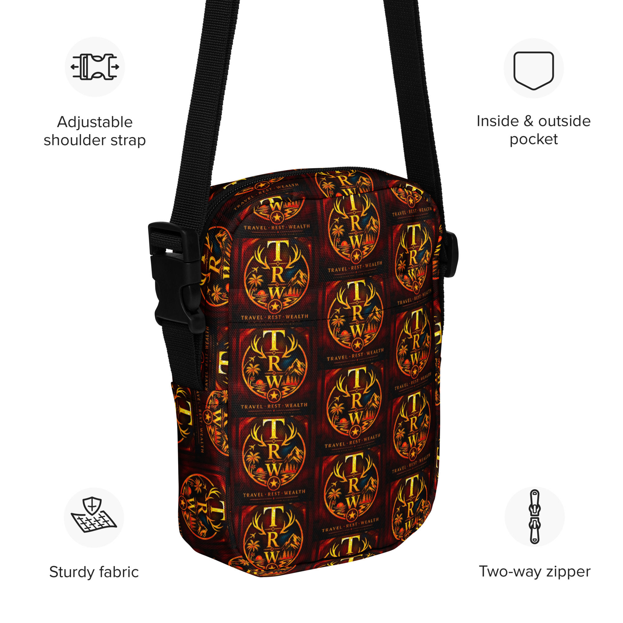 Utility crossbody bag