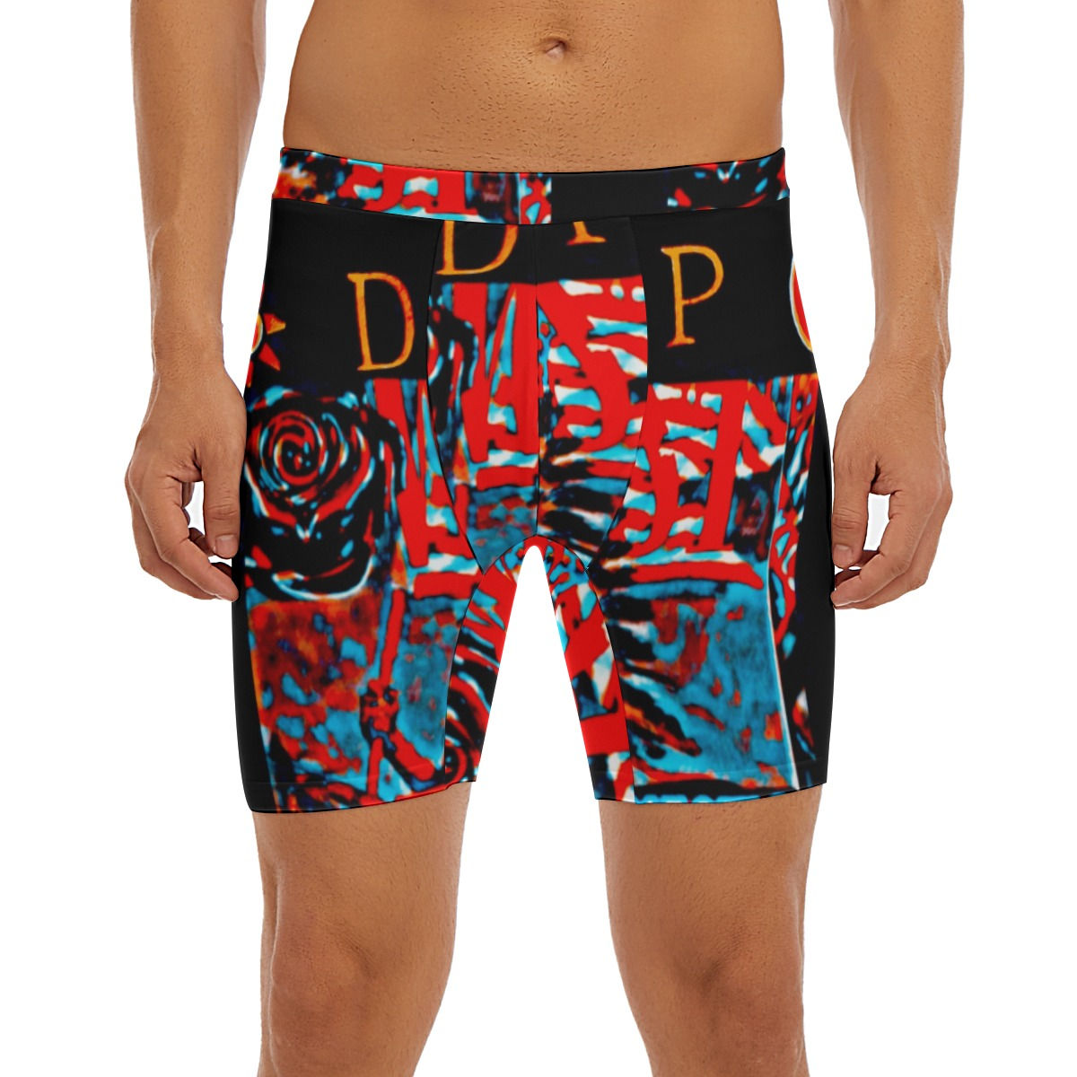 WAR Men's Long Boxer Briefs