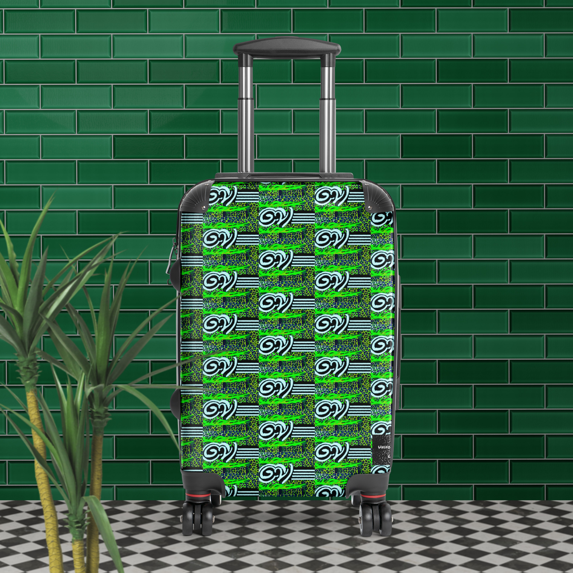 Hard-shell suitcase