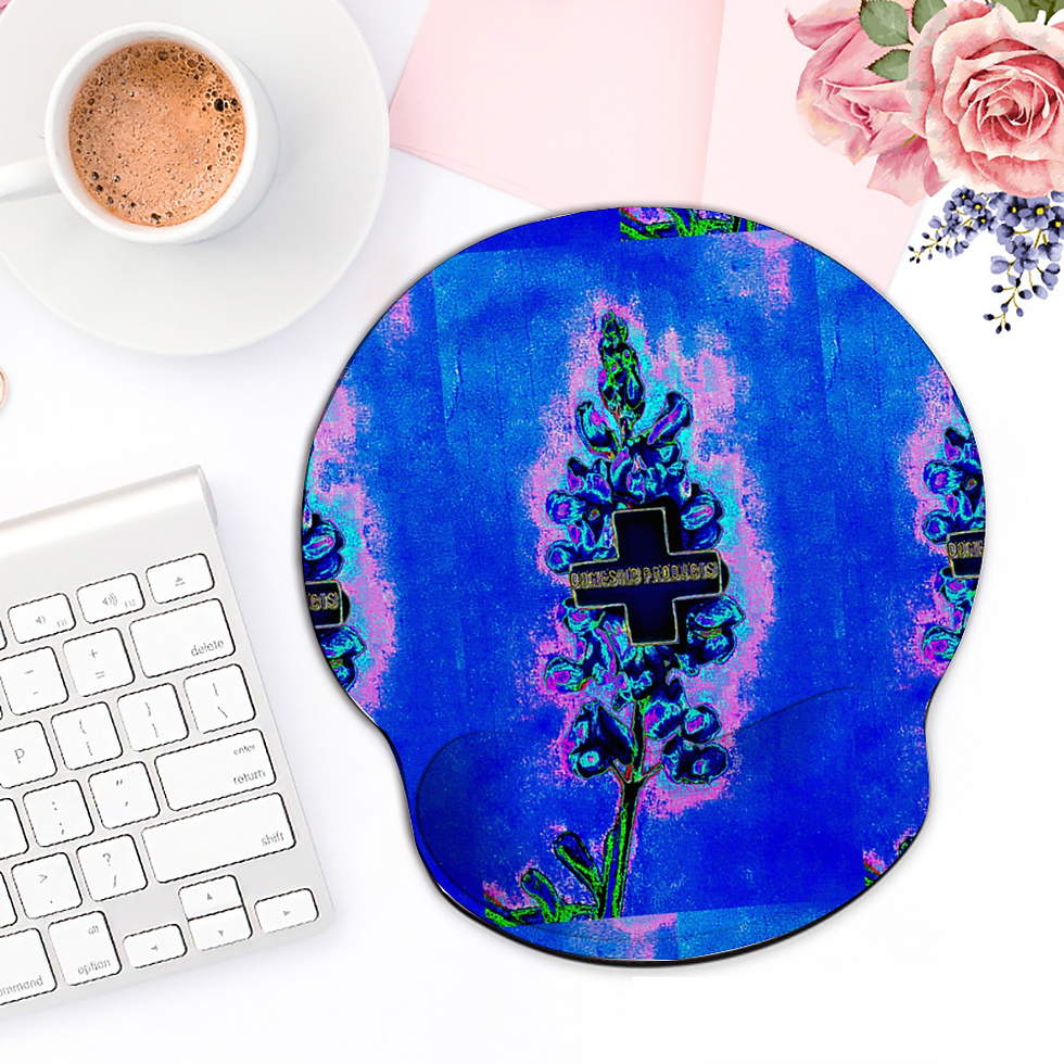 Thumbnail: Custom 3D Mouse Pad with Wrist Support Silicone Mouse Pad Single Design Surface